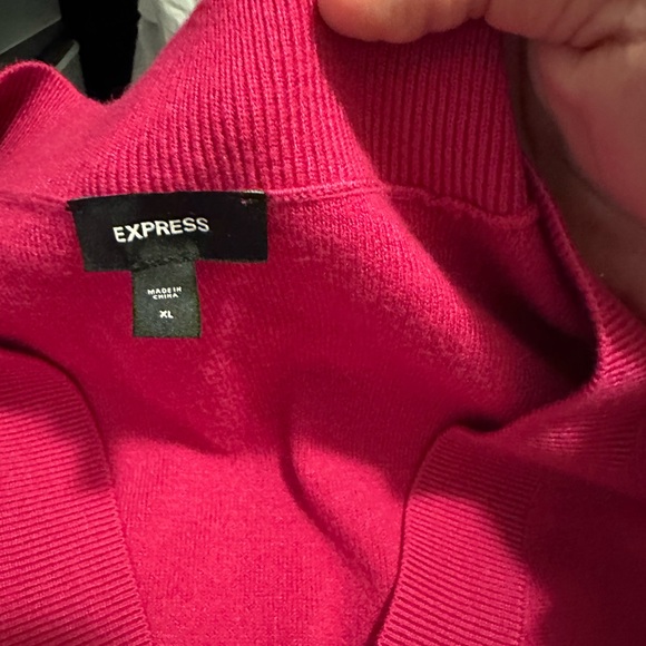 Express embellishment bow cardigan - Picture 2 of 2